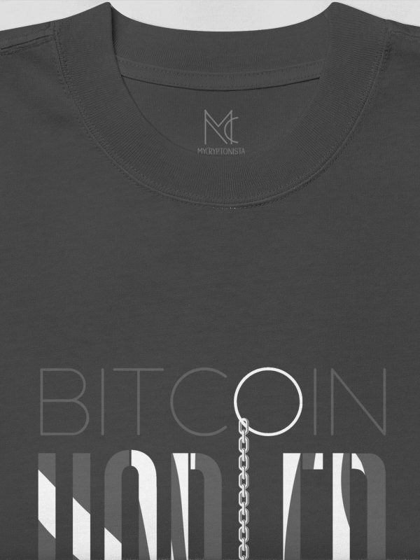 Bitcoin hoodie graphic design for crypto enthusiasts at MyCryptonista.