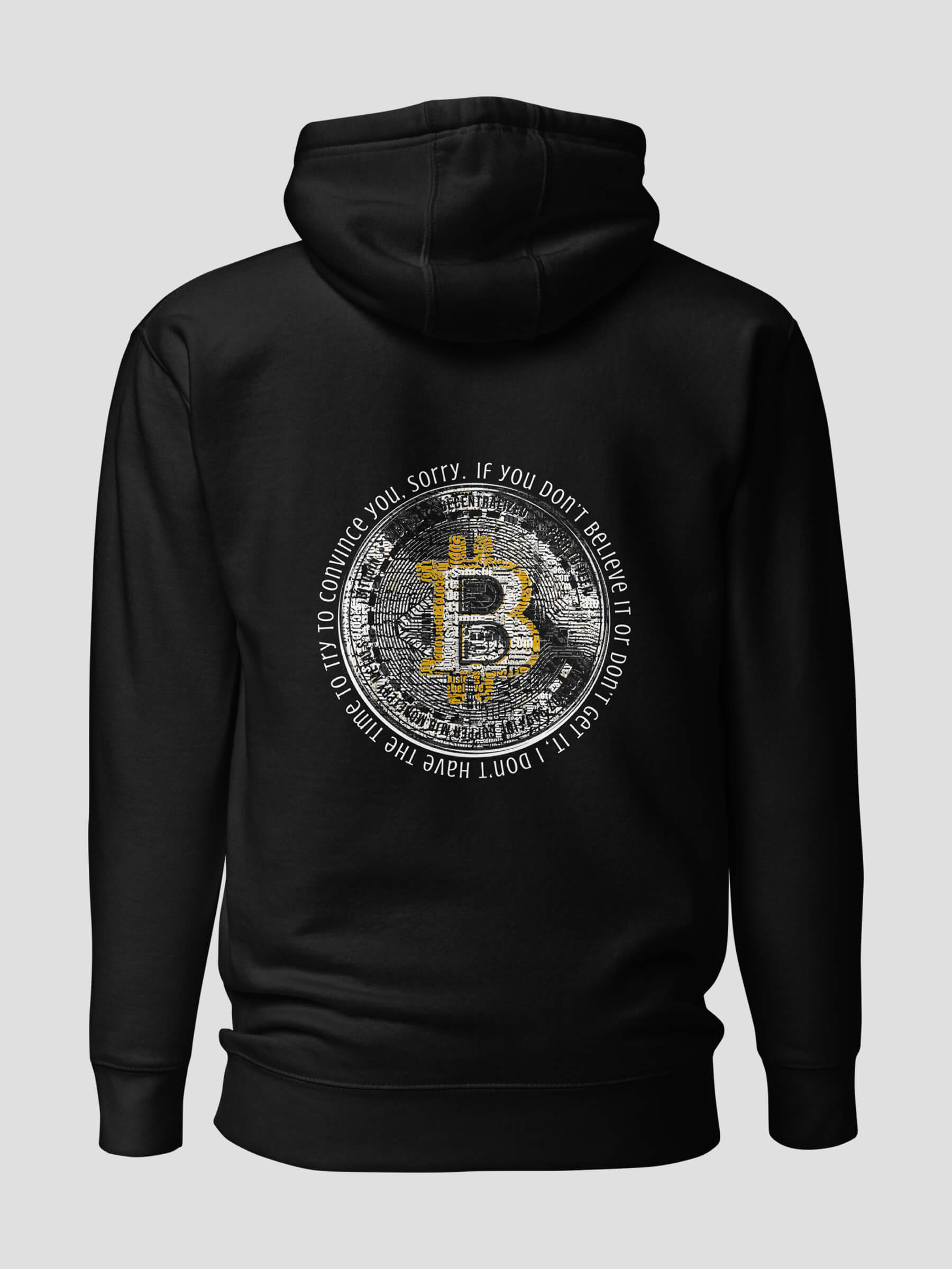 Black Satoshi Hoodie