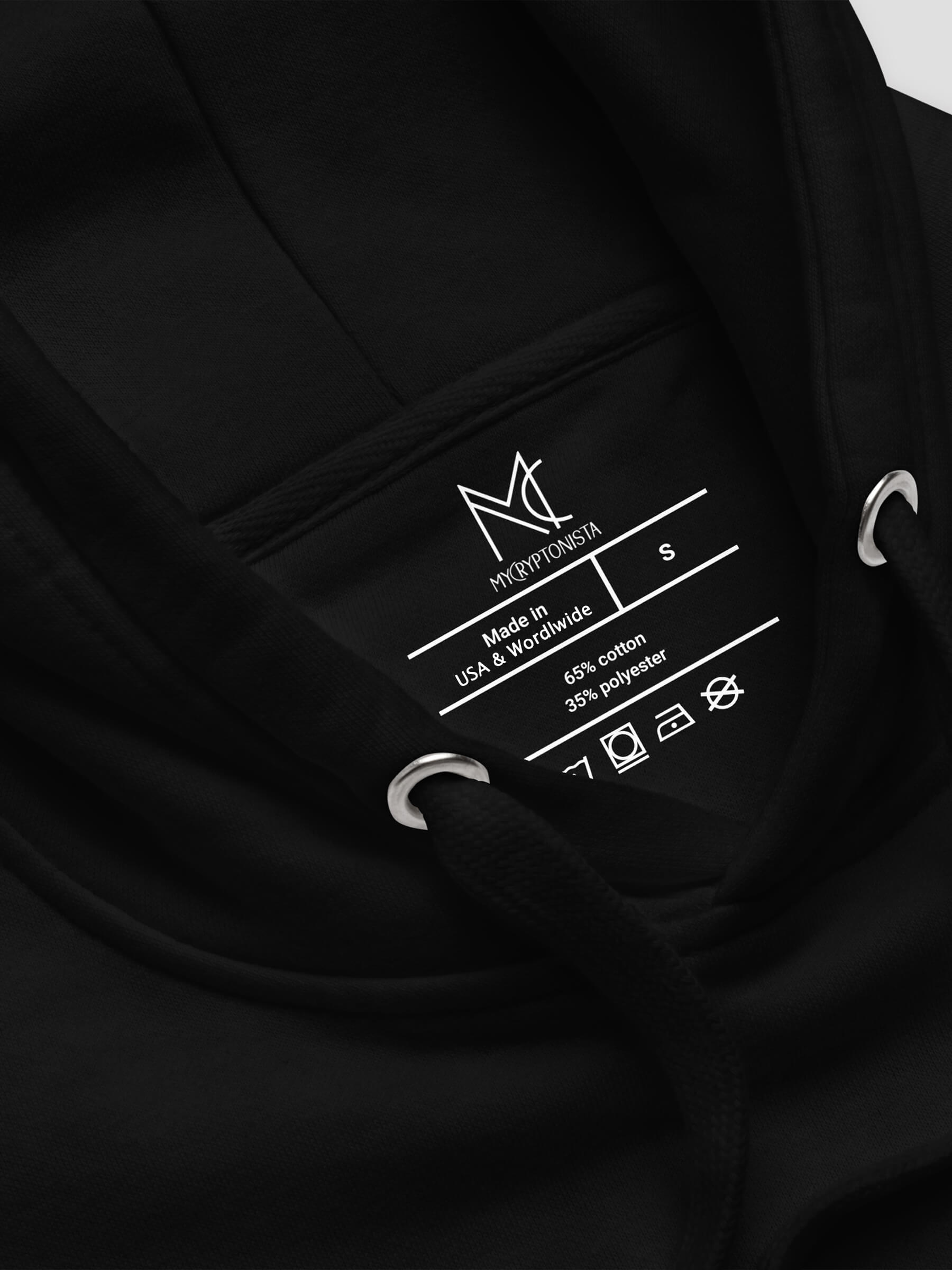 Black Satoshi Hoodie - Image 4